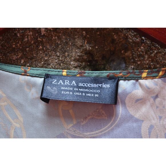 ZARA Accessories Baroque Chain Print Bodysuit-S - Picture 4 of 4